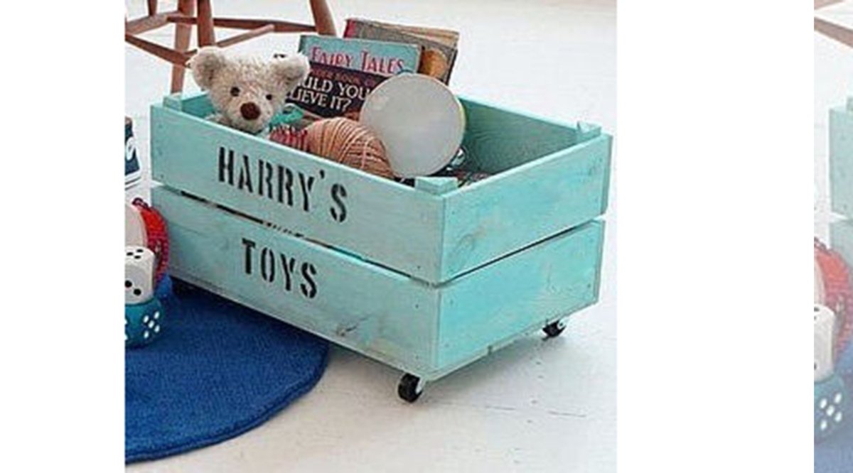 OLDWOODDESİGN İSİMLİ OYUNCAK KUTUSU Vivense